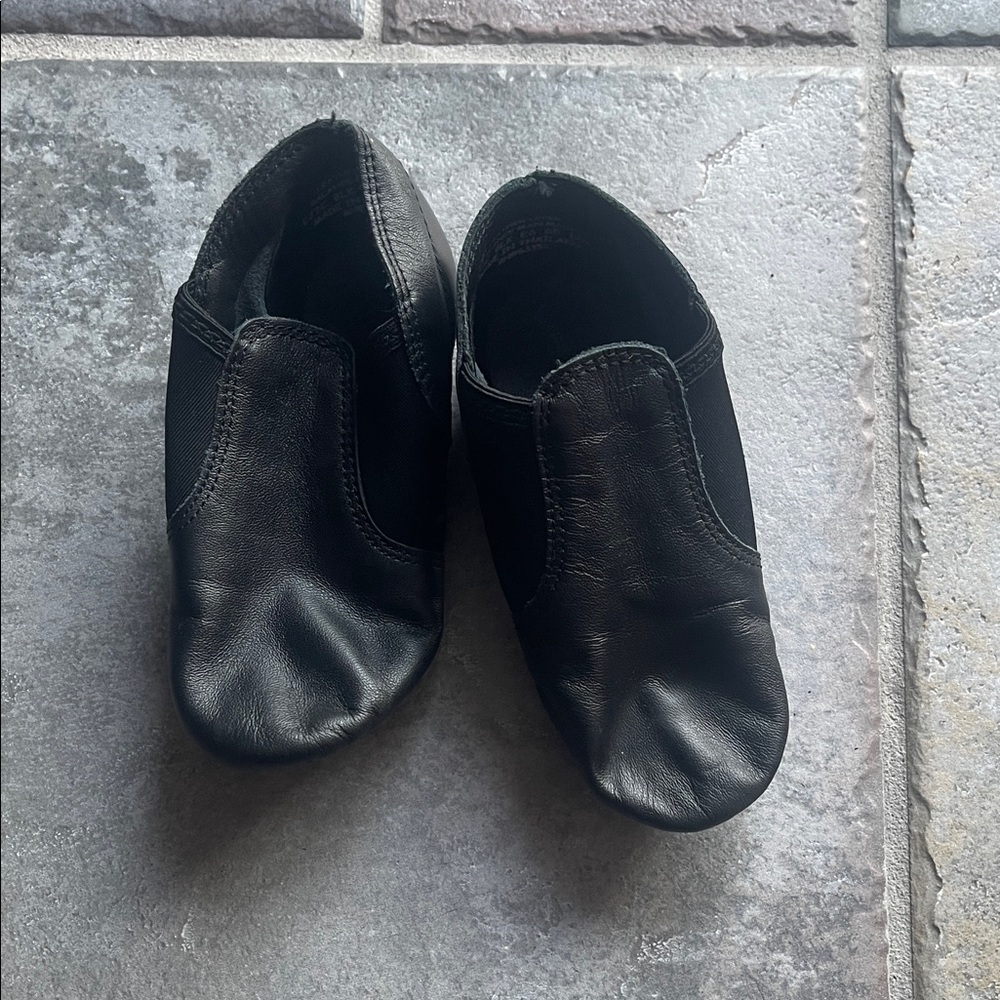 Black Leather Dance Shoes